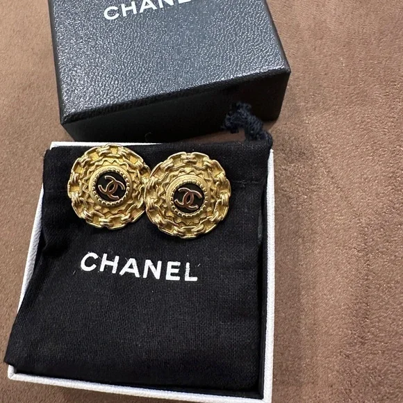 Chanel Vintage coco mark gold - Picture 4 of 6